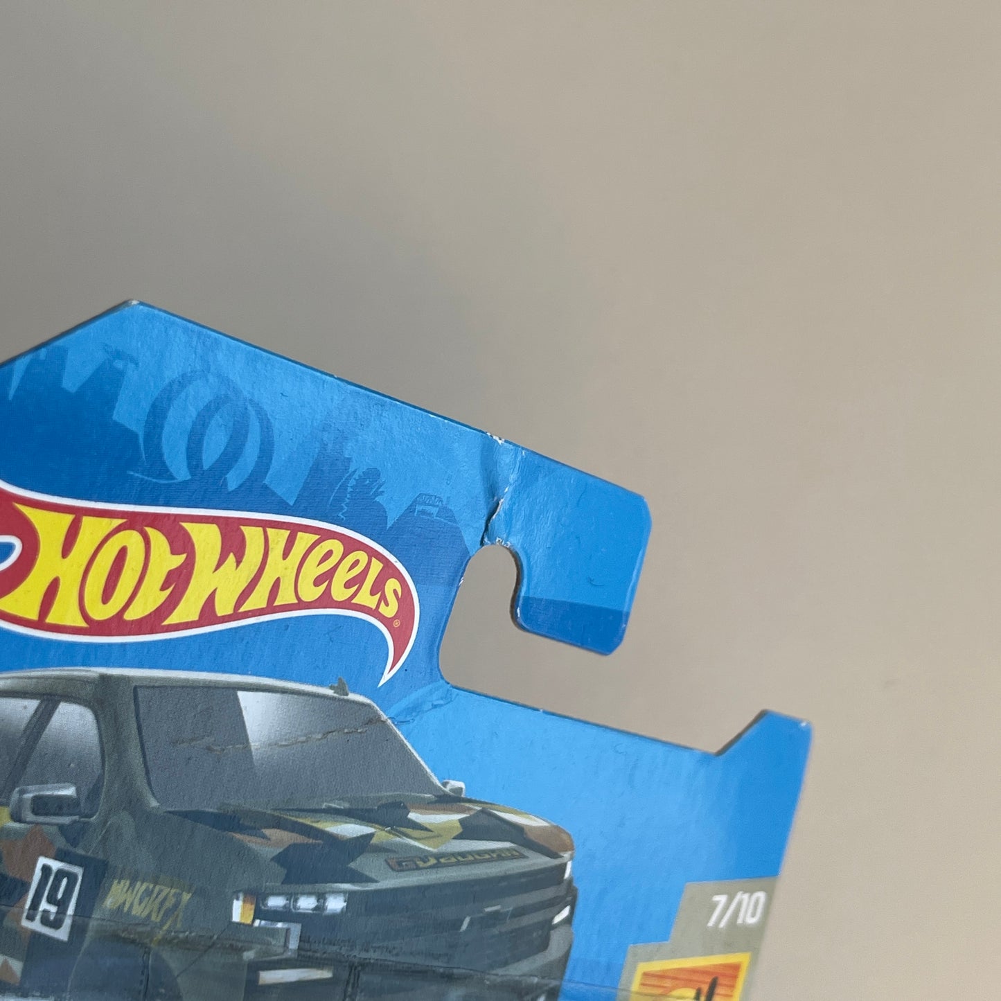 Hot Wheels '19 Chevy Silverado Trial Boss LT (Green) Short Card (Damaged) Baja Blazers 80/250