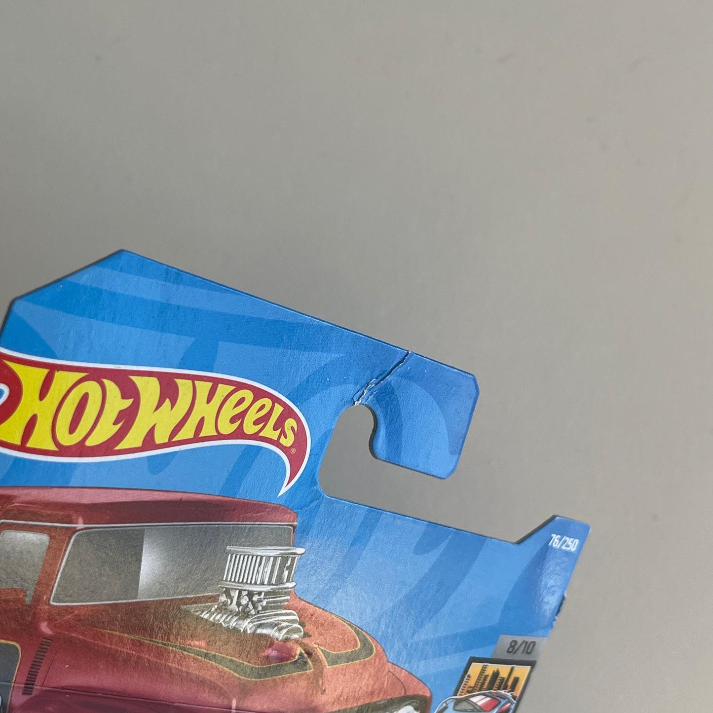 Hot Wheels Mooneyes '56 Ford F-100 (Red) Short Card (Damaged) HW Metro 76/250