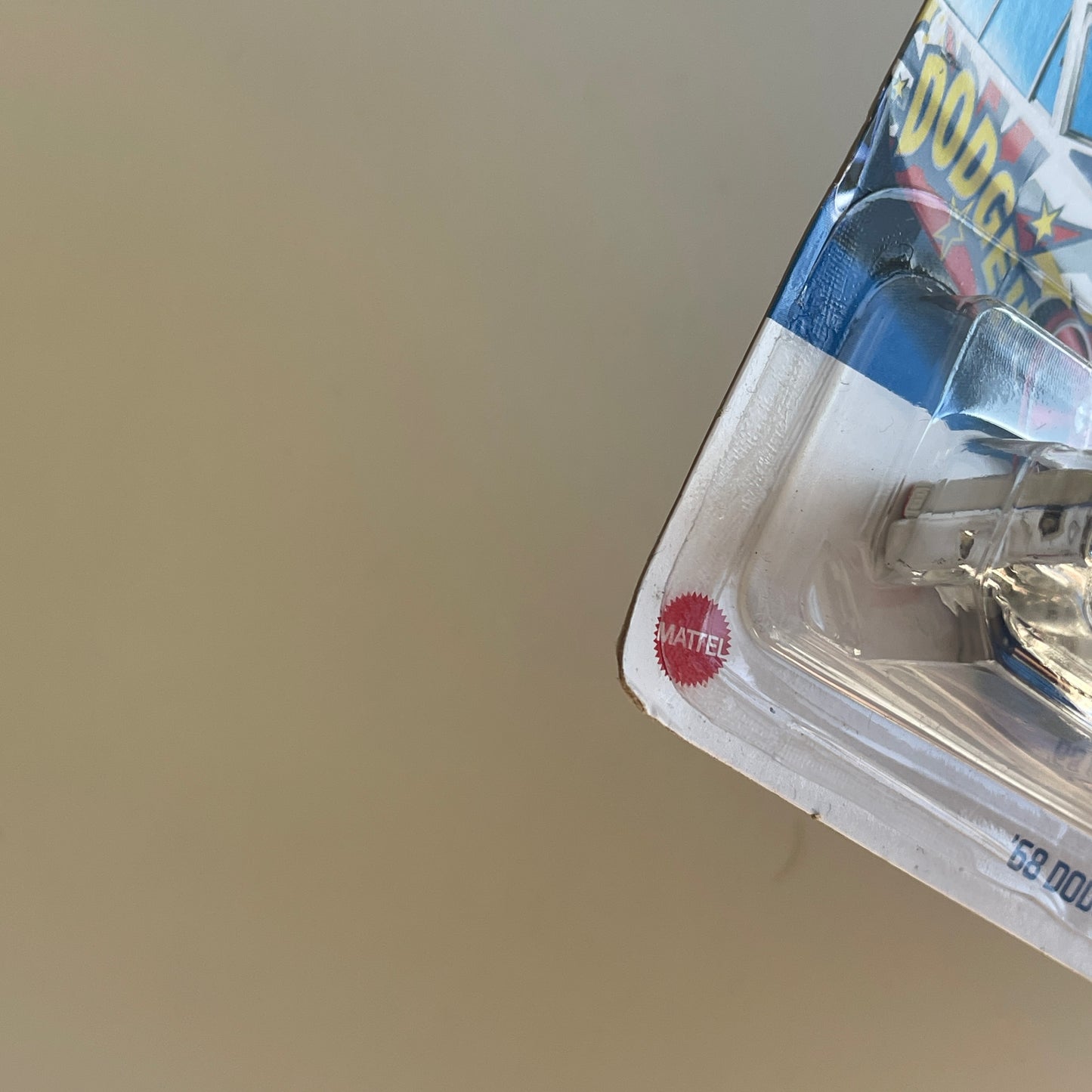 Hot Wheels '68 Dodge Dart (White) Short Card (Damaged) HW Art Cars 63/250