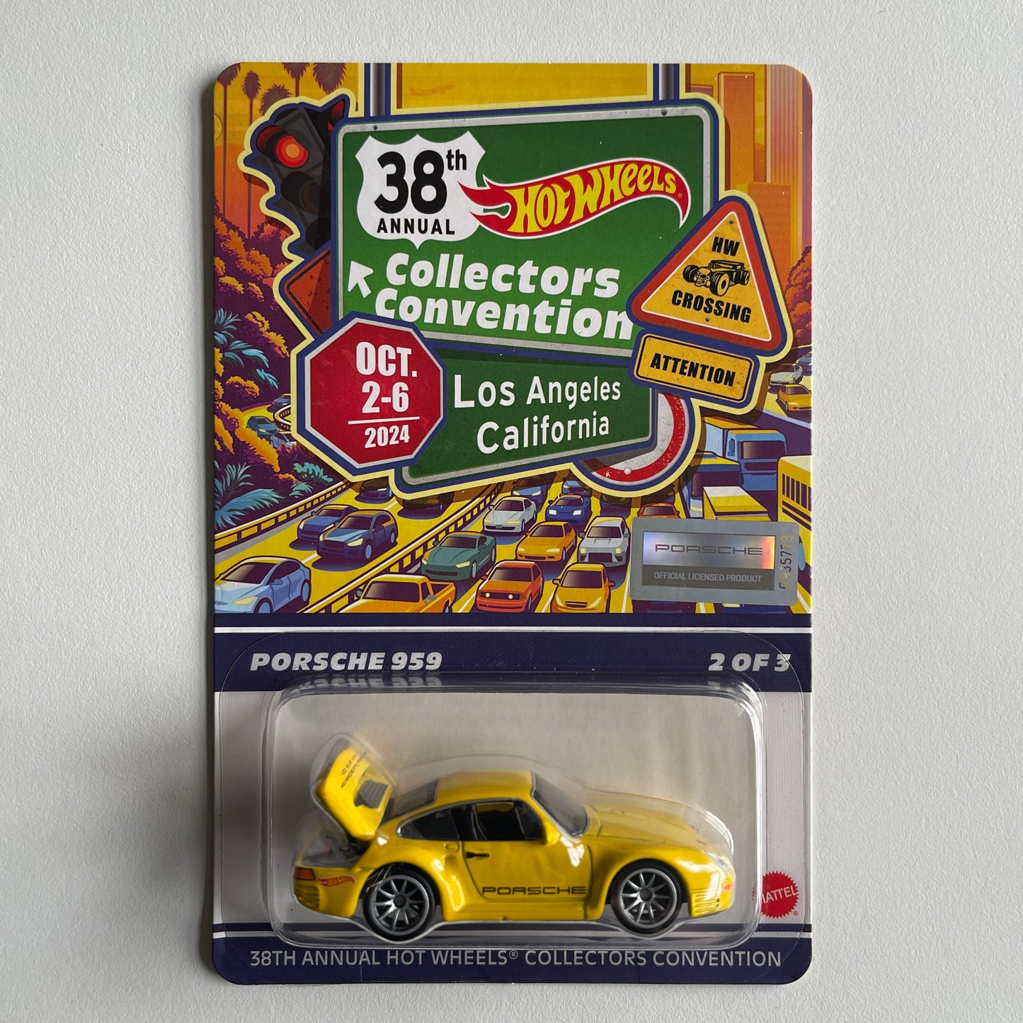 Hot Wheels Collectors 2024 Porsche 959 38th Annual Collectors Convention Los Angeles