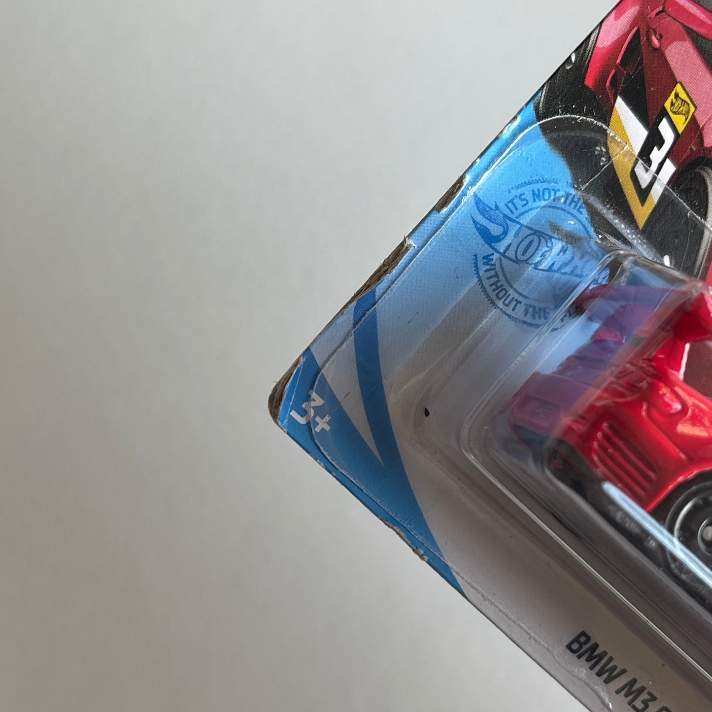Hot Wheels BMW M3 GT2 (Red) Short Card (Damaged) HW Race Day 57/250