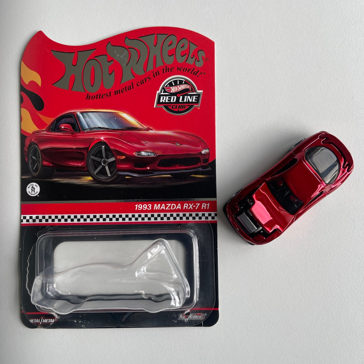 Hot Wheels Collectors 2024 RLC Exclusive 1993 Mazda RX-7 R1 Loose (Damaged Package)