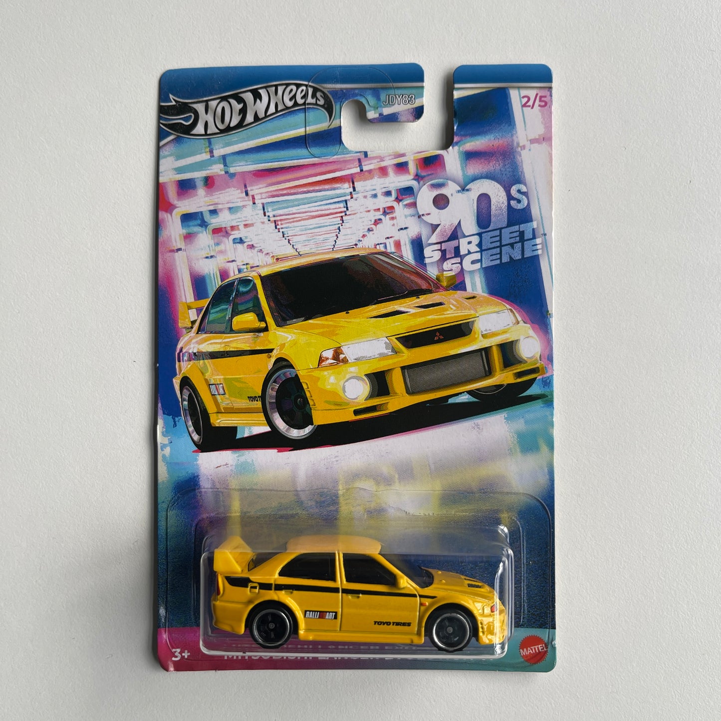 Hot Wheels 90's Street Scene Mitsubishi Lancer Evolution VI 2/5 (Damaged)