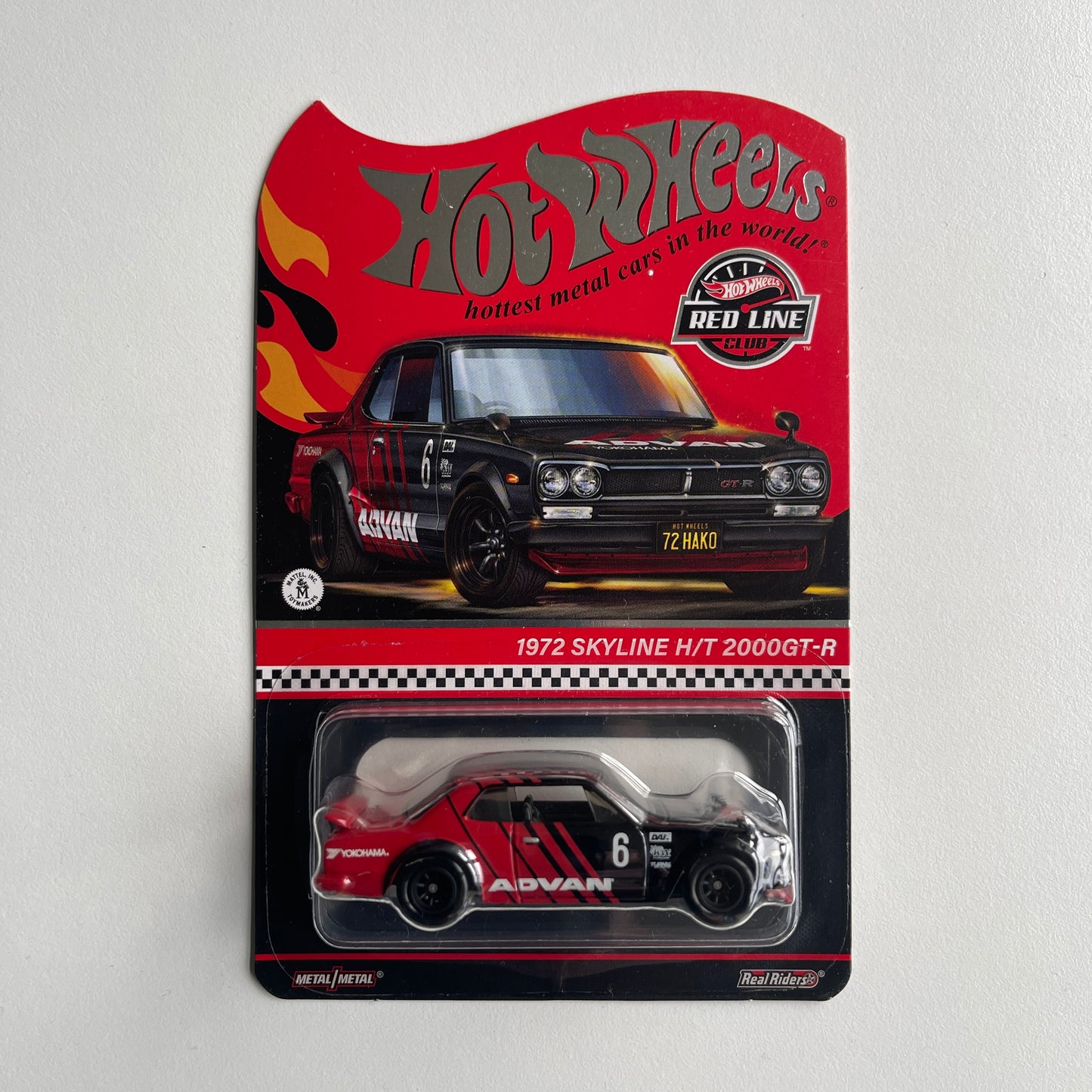 Hot Wheels Collectors 2024 RLC Exclusive Advan 1972 Skyline H/T 2000GT-R Loose