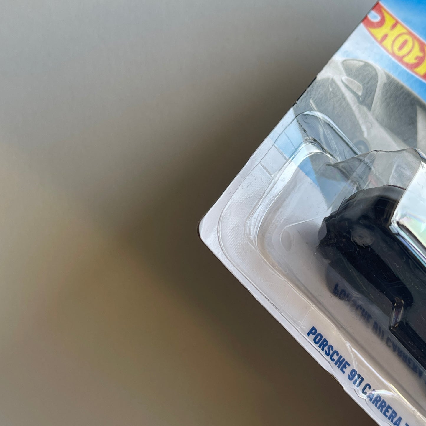 Hot Wheels Porsche 911 Carrera T (Grey) Short Card (Damaged) Factory Fresh 15/250