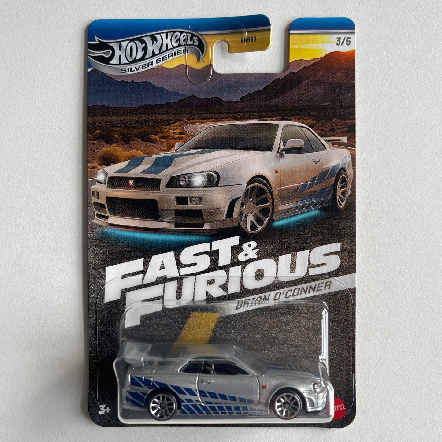 Hot Wheels 2025 Fast & Furious Brian O'Conner Nissan Skyline GT-R (BNR34)