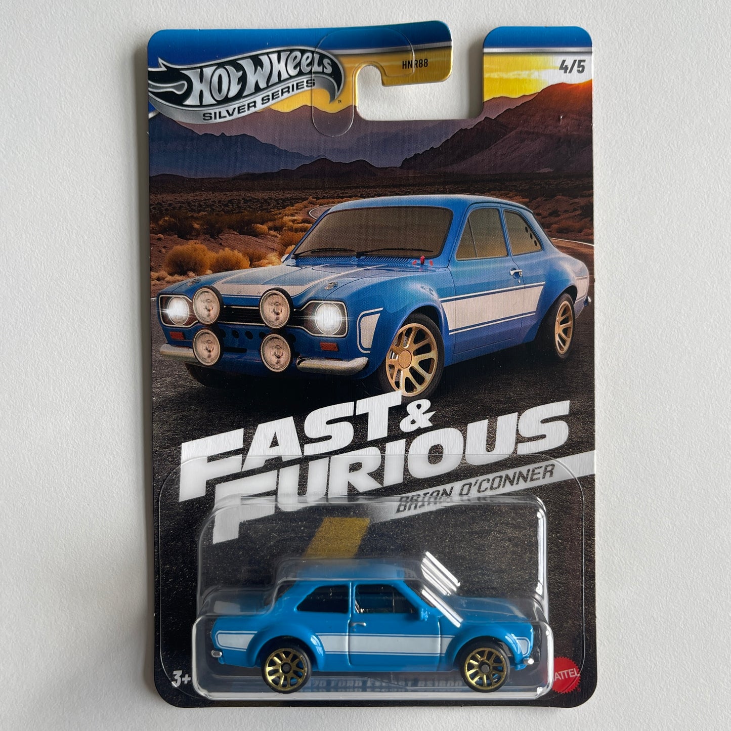 Hot Wheels 2025 Fast & Furious Brian O'Conner 1970 Ford Escort RS1600