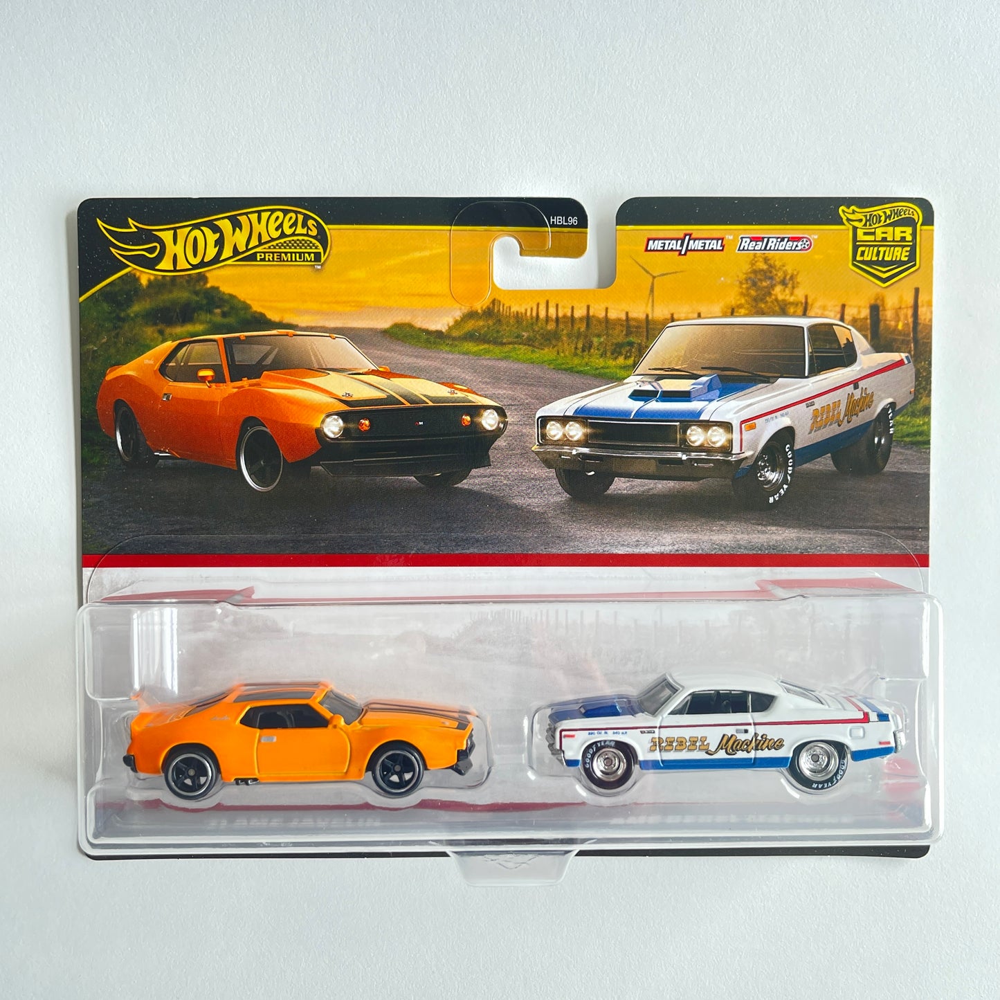 Hot Wheels 2 Twin Pack '71 AMC Javelin - AMC Rebel Machine