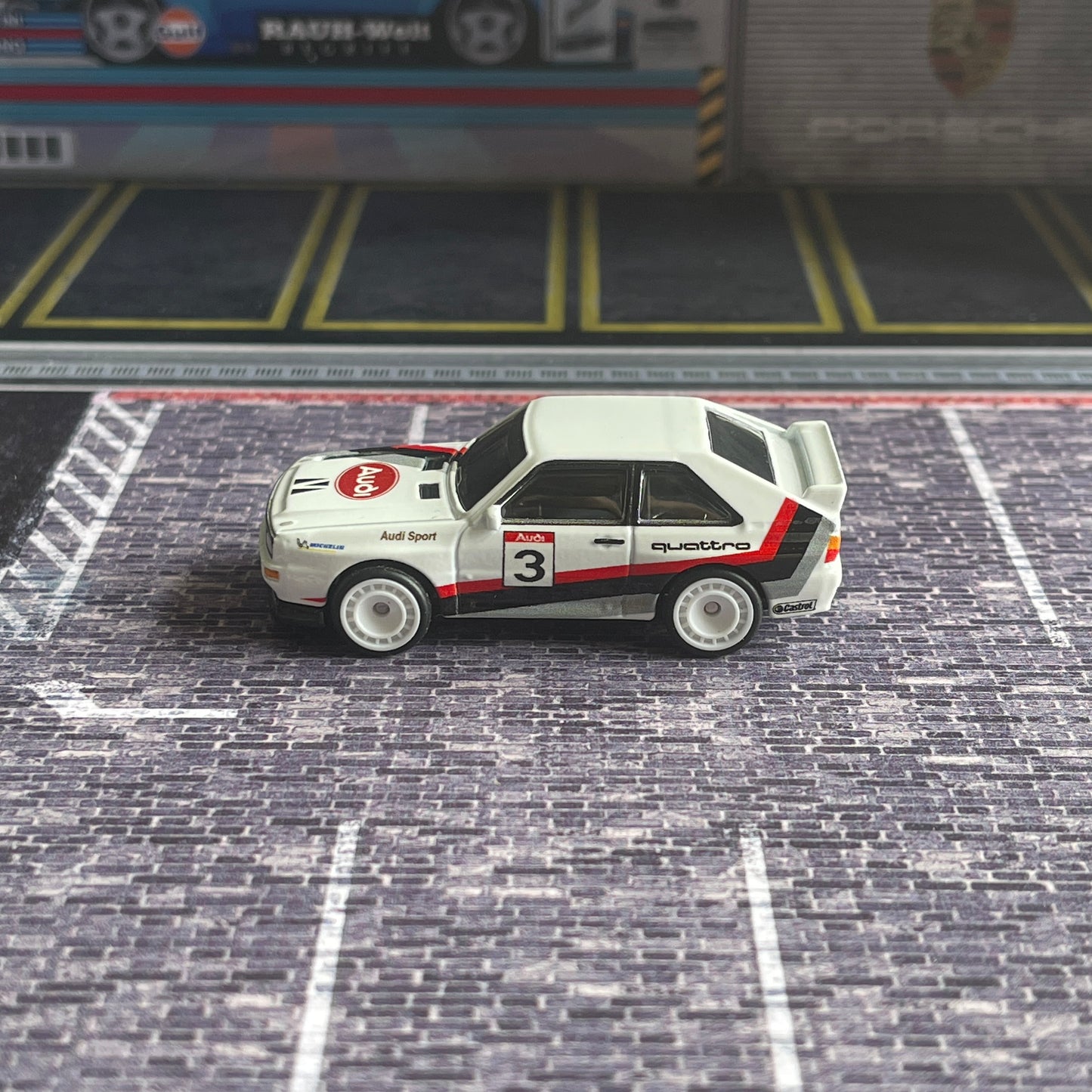 Hot Wheels Loose '84 Audi Sport Quattro (Premium Collector Set 2023 Track Day)