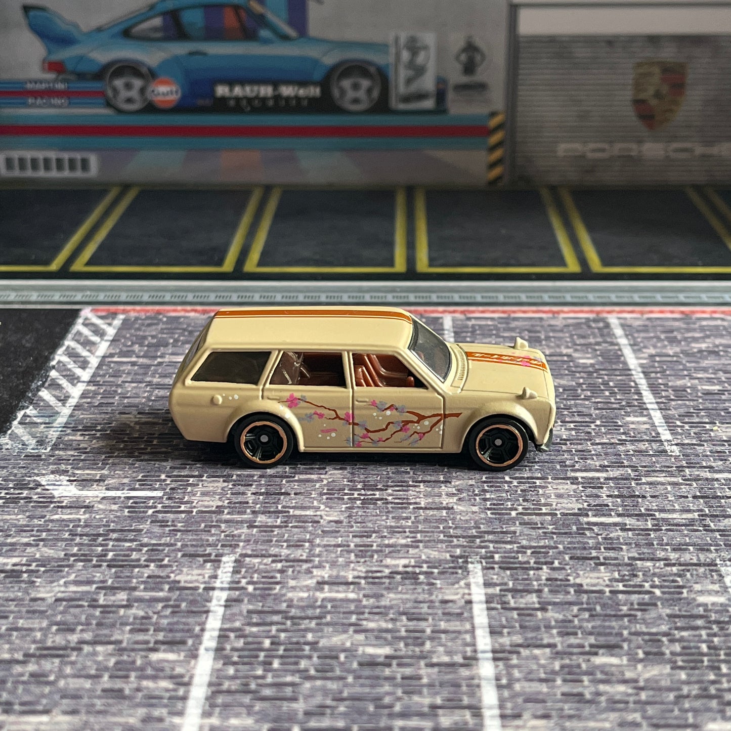 Hot Wheels Loose '71 Datsun Bluebird 510 Wagon (2021 Nightburnerz 5-Pack)