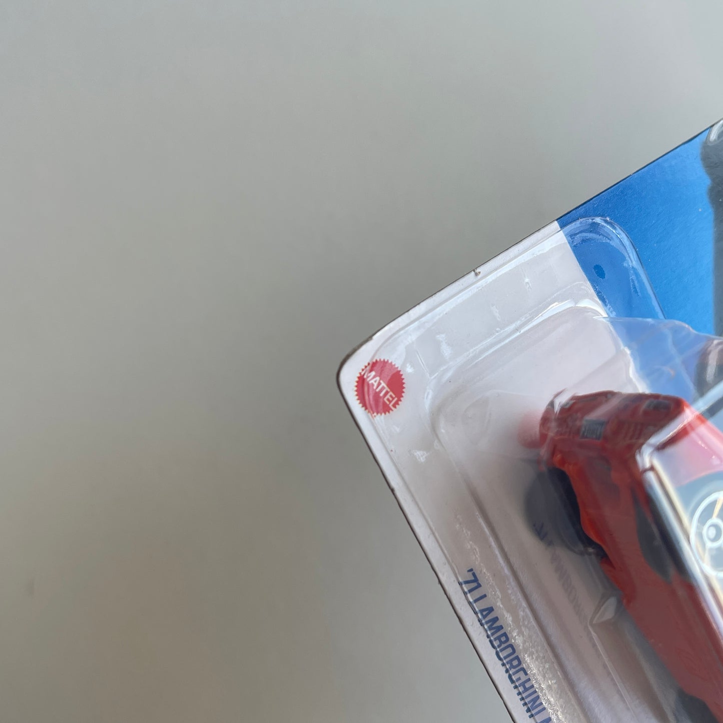 Hot Wheels '71 Lamborghini Miura SV (Orange) Long Card (Damaged) HW Exotics 202/250
