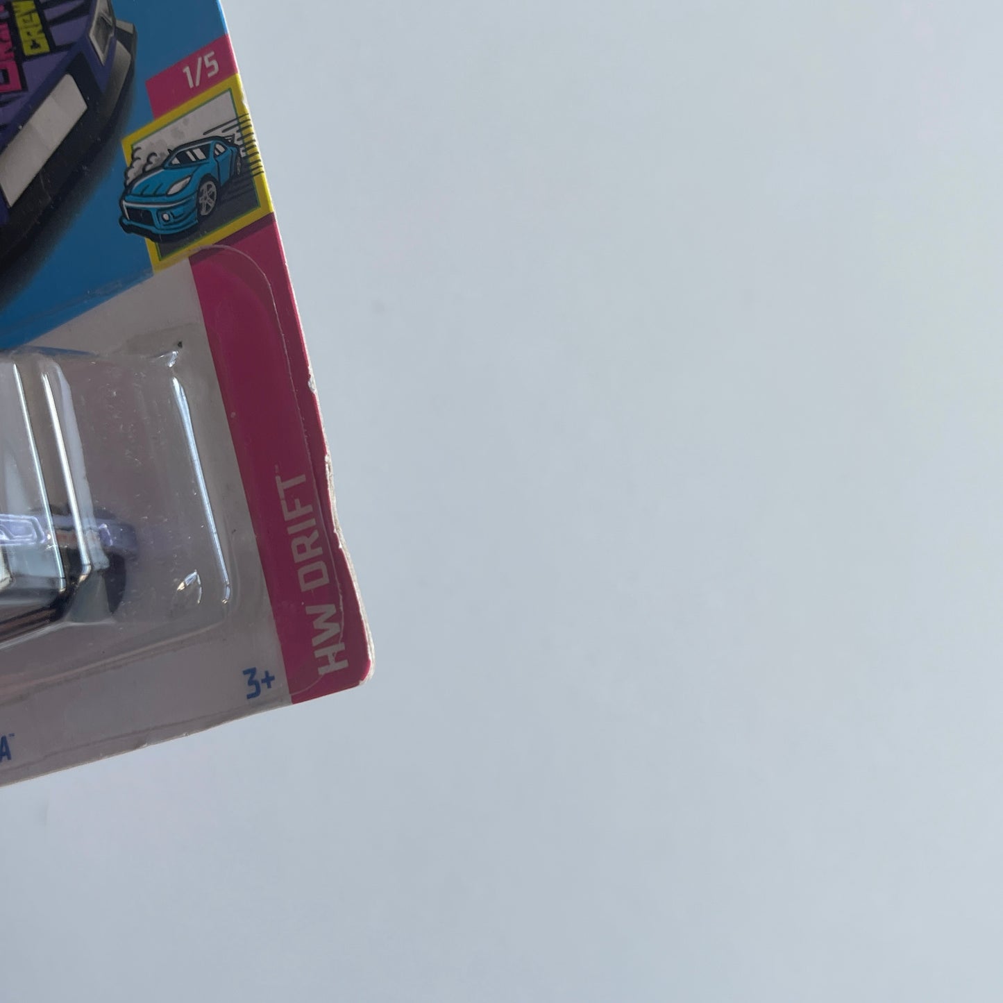 Hot Wheels Driftsta (Purple) Long Card (Damaged) HW Drift 148/250
