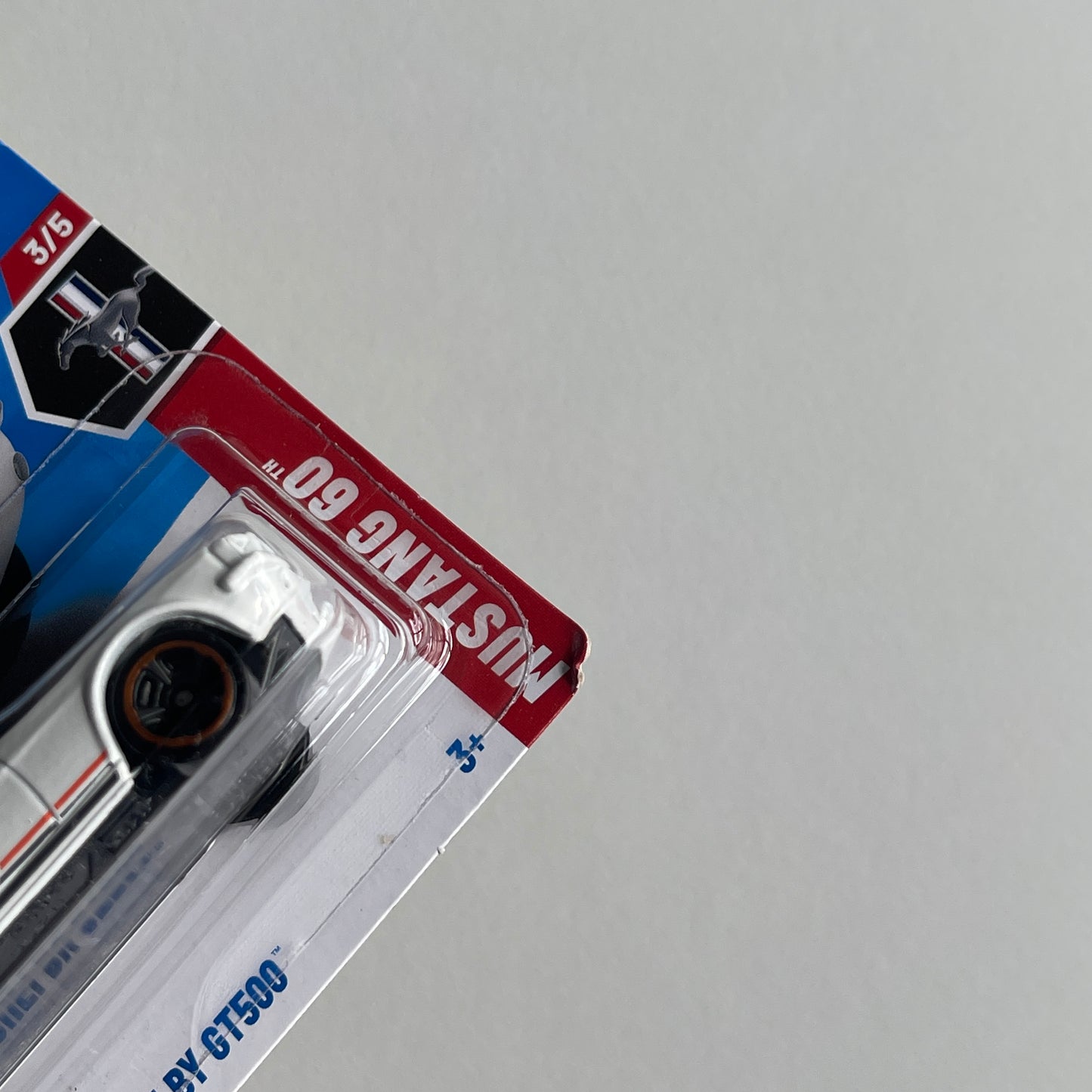 Hot Wheels '67 Shelby GT500 (White) Short Card (Damaged) Mustang 60 161/250