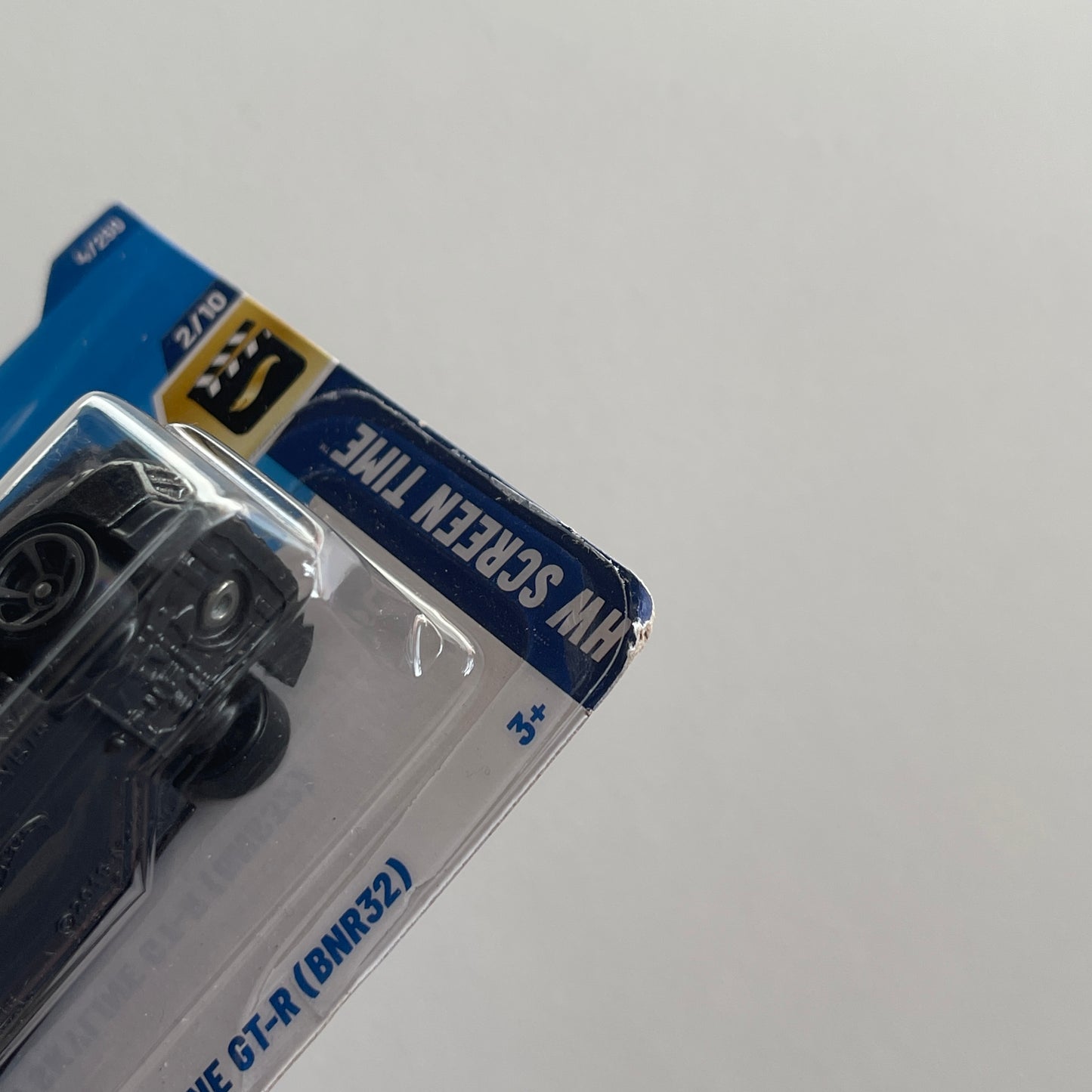 Hot Wheels Fast & Furious Nissan Skyline GT-R (BNR32) (Black) Short Card (Damaged) HW Screen Time 4/250