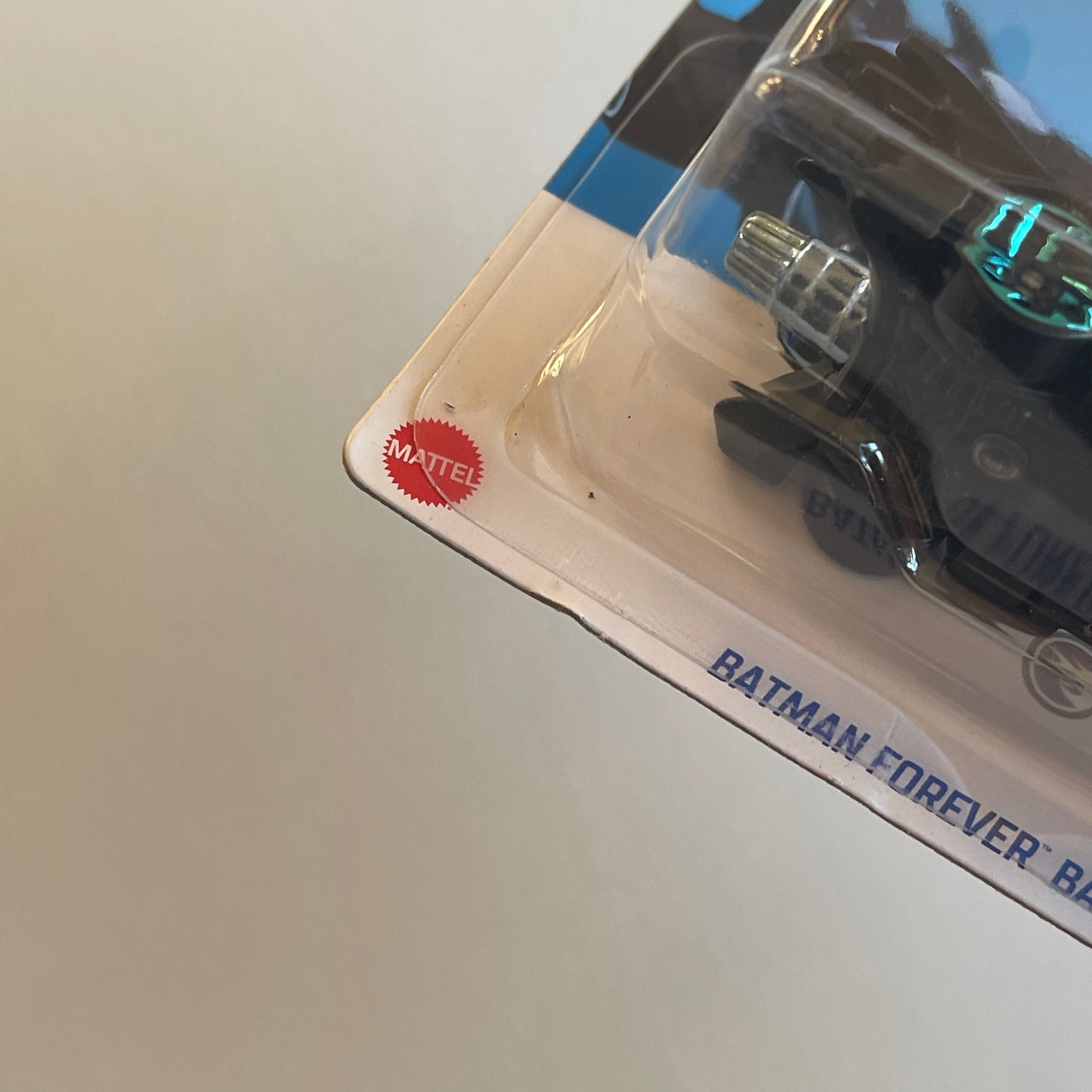 Hot Wheels Batman Forever Batmobile (Black) Short Card (Damaged) Batman 106/250 Treasure Hunt