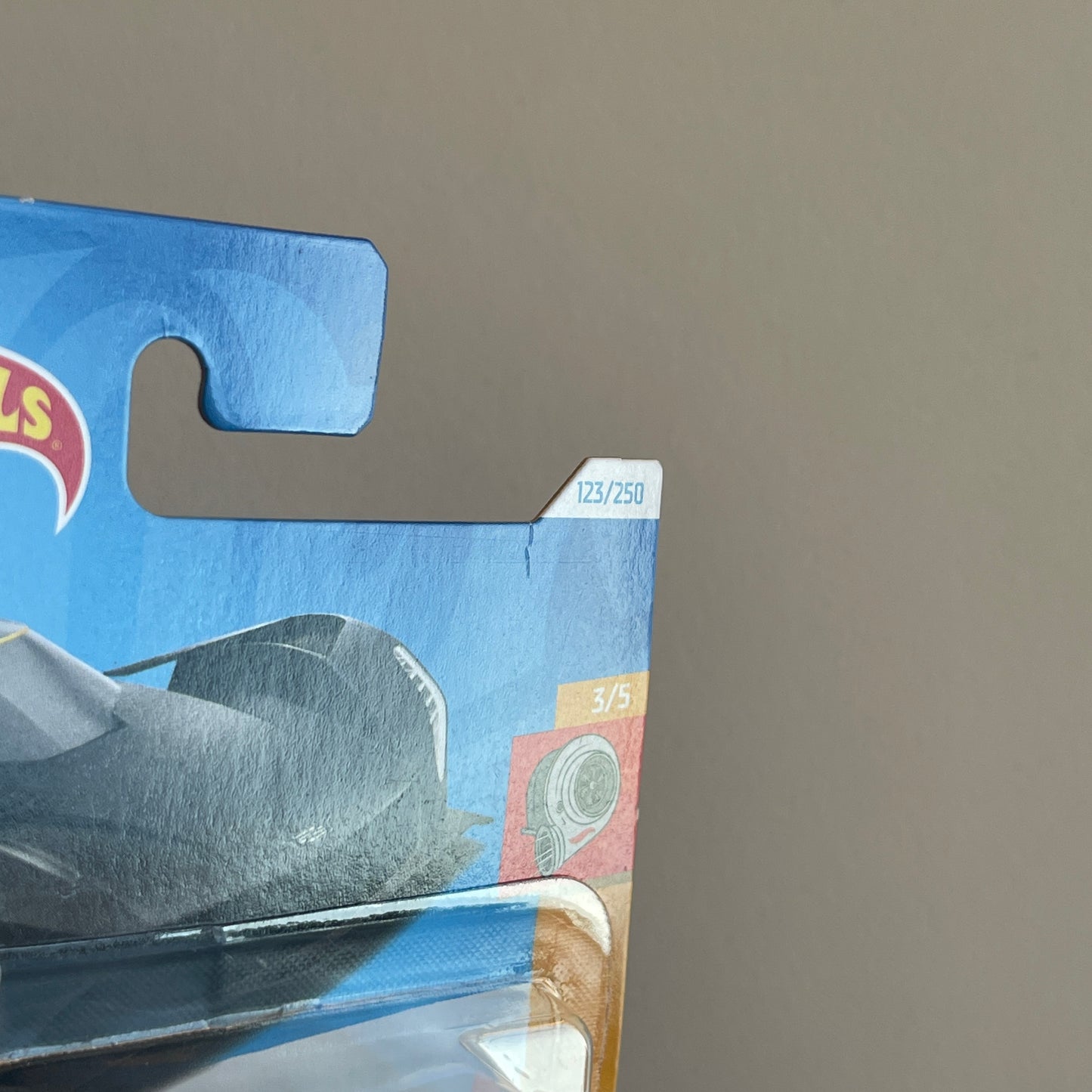 Hot Wheels Cadilac Project GTP Hypercar (Black) Short Card (Damaged) HW Turbo 123/250
