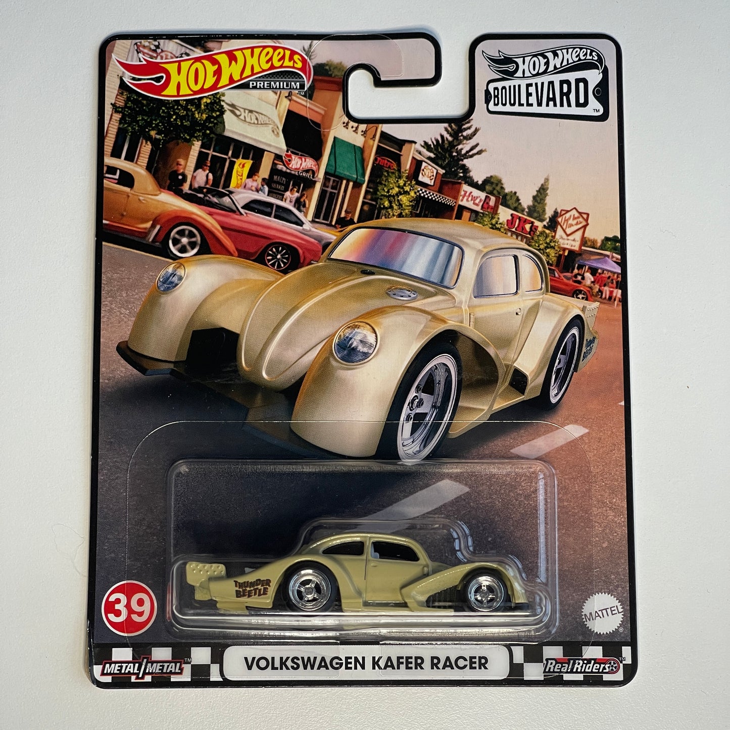 Hot Wheels Boulevard #39 Volkswagen Kafer Racer (Damaged)