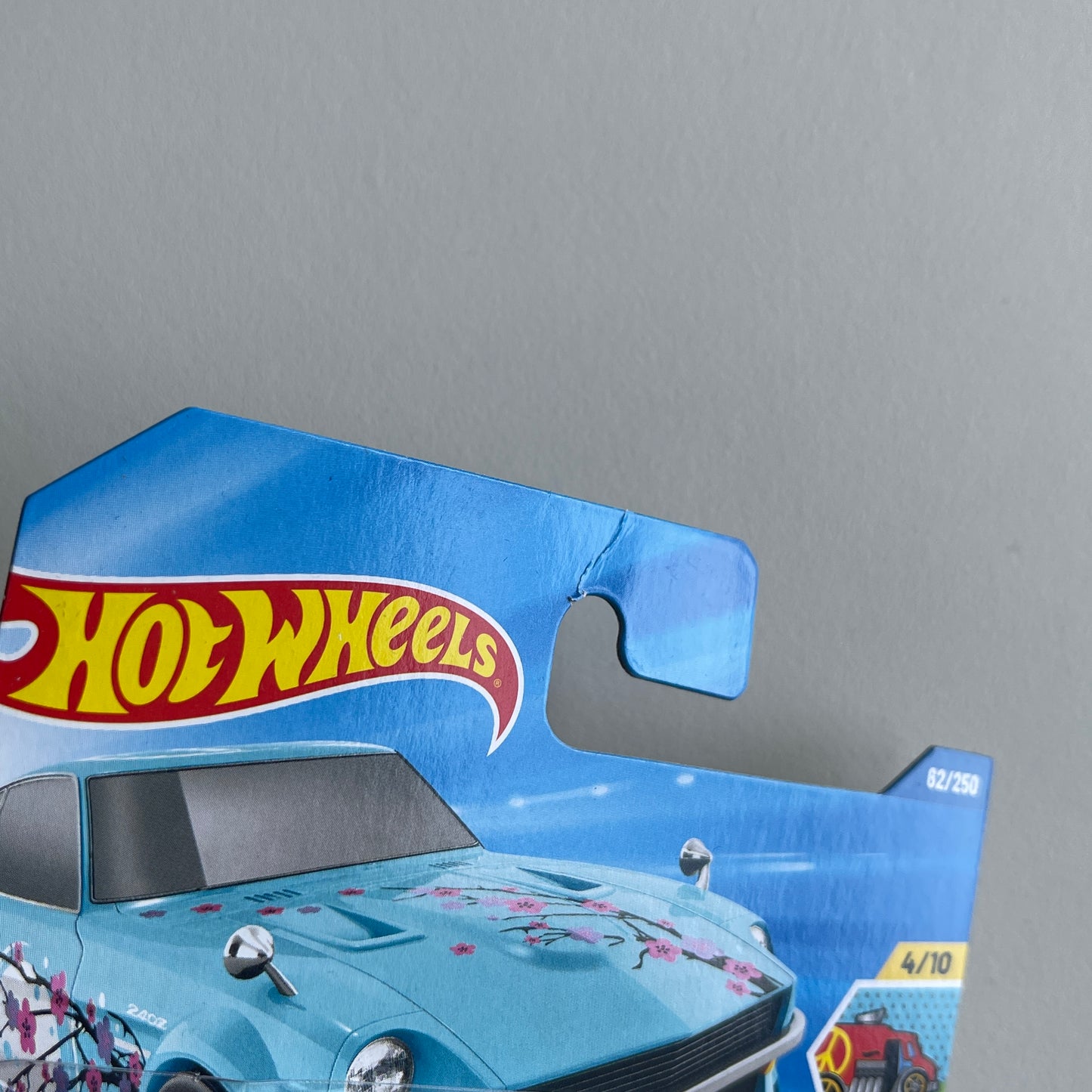 Hot Wheels Datsun 240Z (Turquoise) Short Card (Damaged) HW Art Cars 62/250