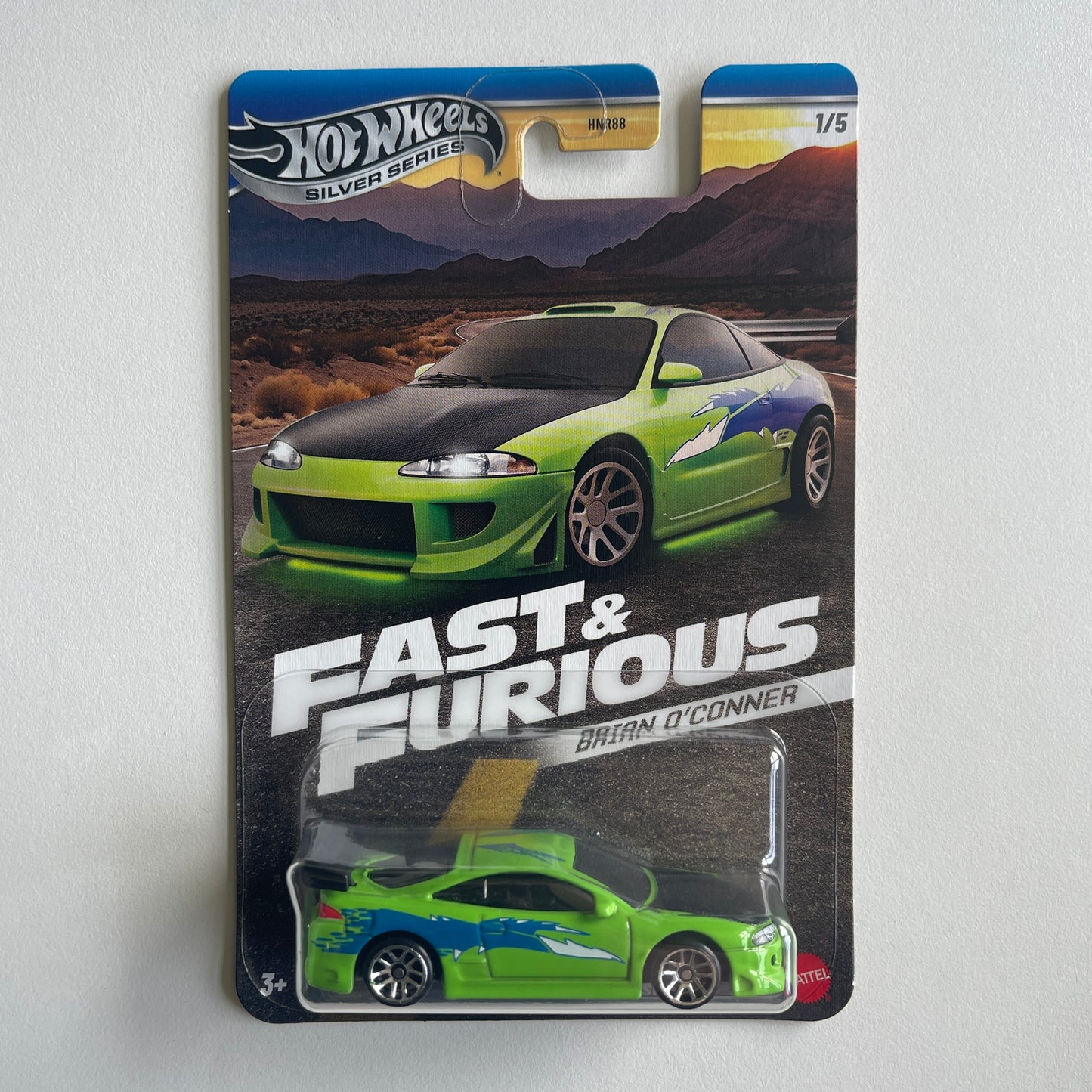 Hot Wheels 2025 Fast & Furious Brian O'Conner 1995 Mitsubishi Eclipse