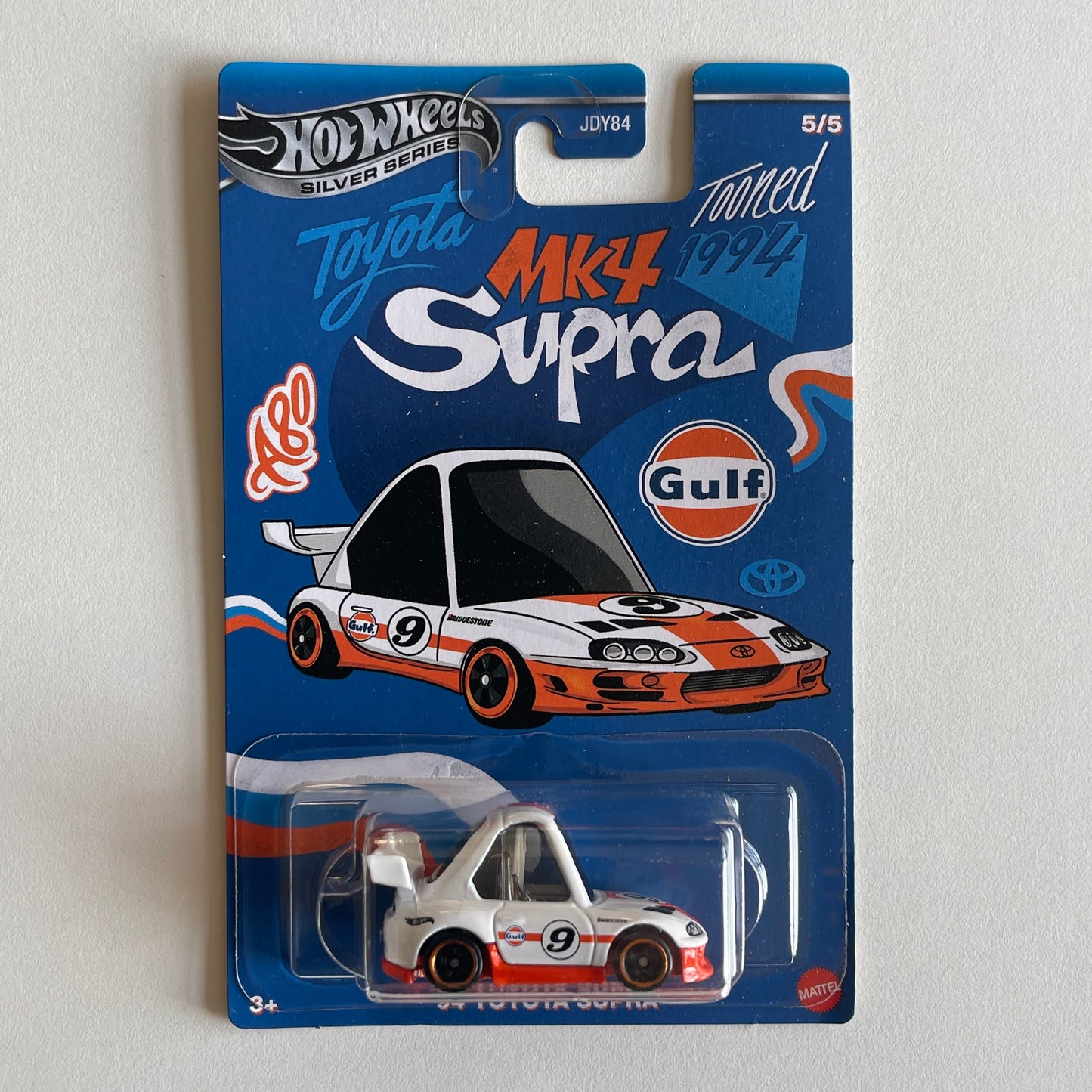 Hot Wheels Noppo Gulf Racing '94 Toyota Supra (Damaged)