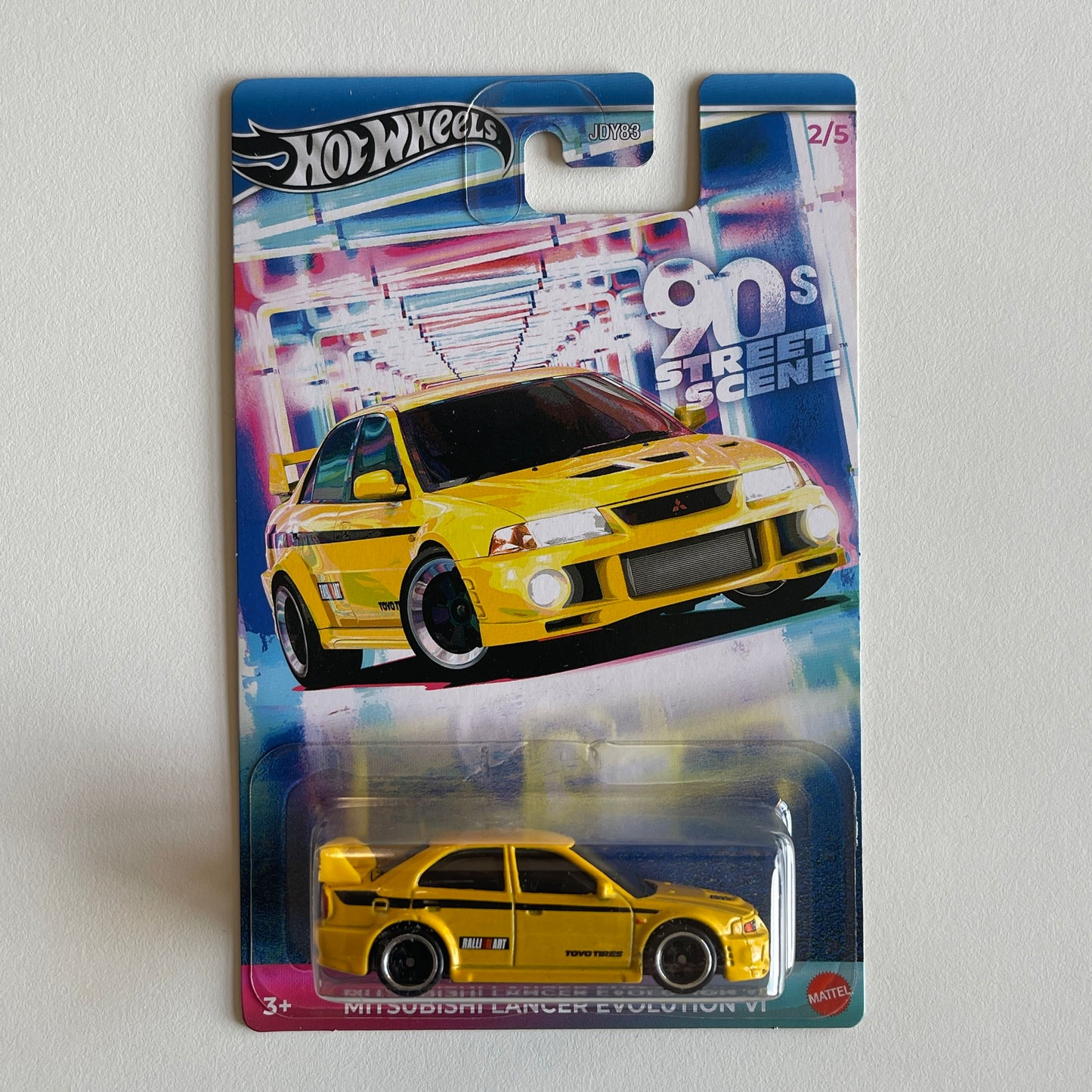 Hot Wheels 90's Street Scene Mitsubishi Lancer Evolution VI 2/5