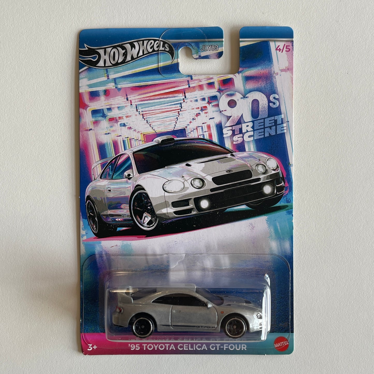 Hot Wheels 90's Street Scene '95 Toyota Celica GT-Four 4/5 (Damaged)
