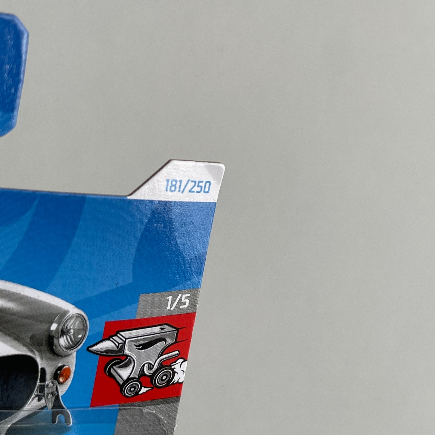 Hot Wheels Zamac Shelby Cobra 427 S/C (Grey) Short Card (Damaged) HW Rolling Metal 181/250