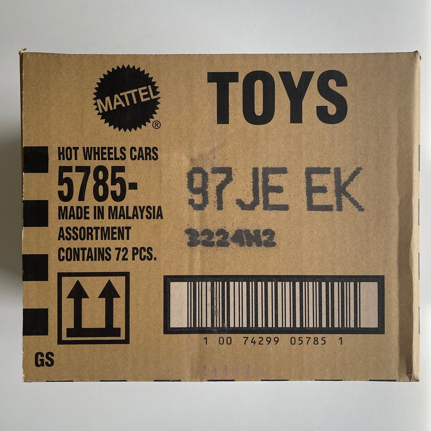 Hot Wheels Sealed Short Cards Mainline Case of 72 Cars - 2025 E Case 5785-97JEEK