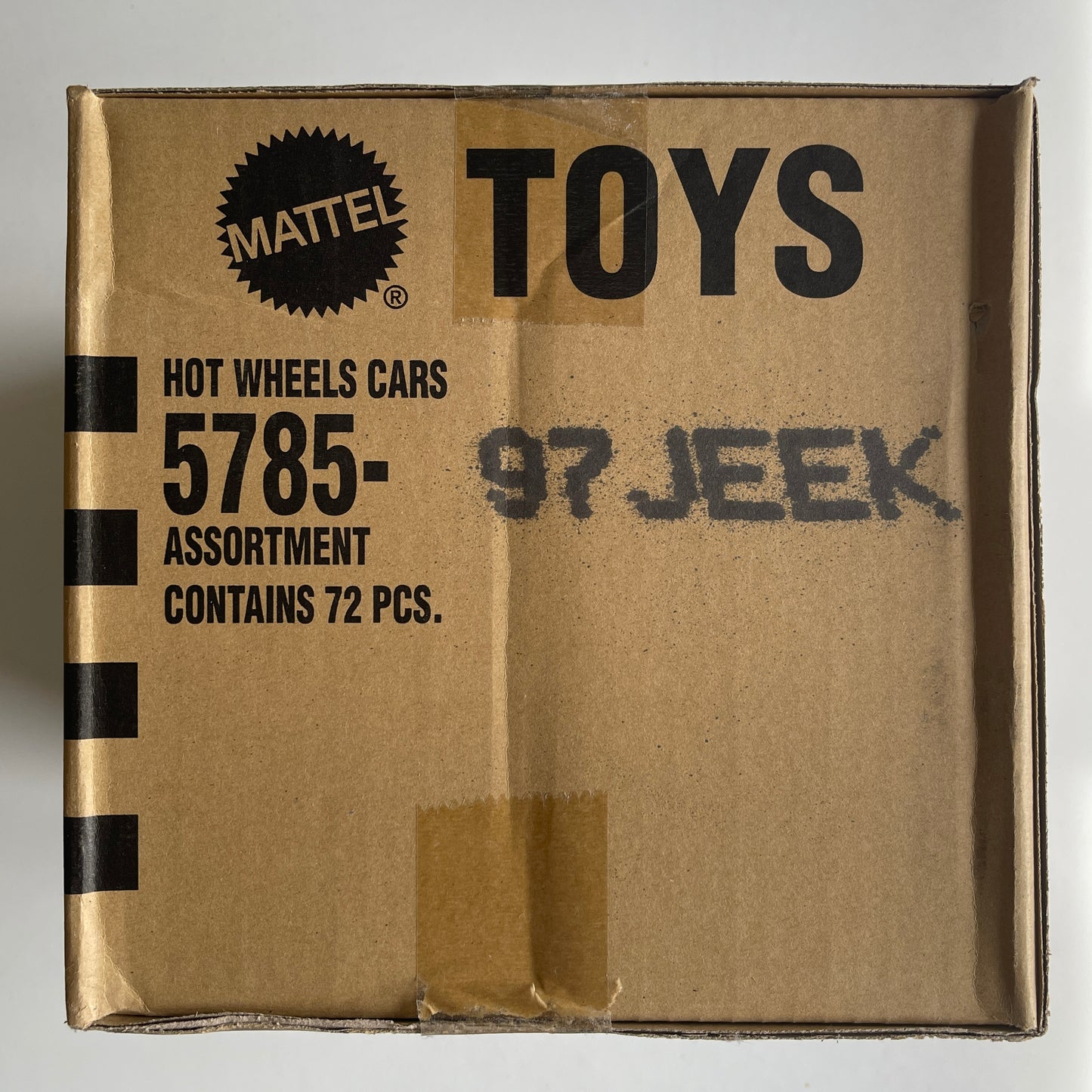 Hot Wheels Sealed Short Cards Mainline Case of 72 Cars - 2025 E Case 5785-97JEEK
