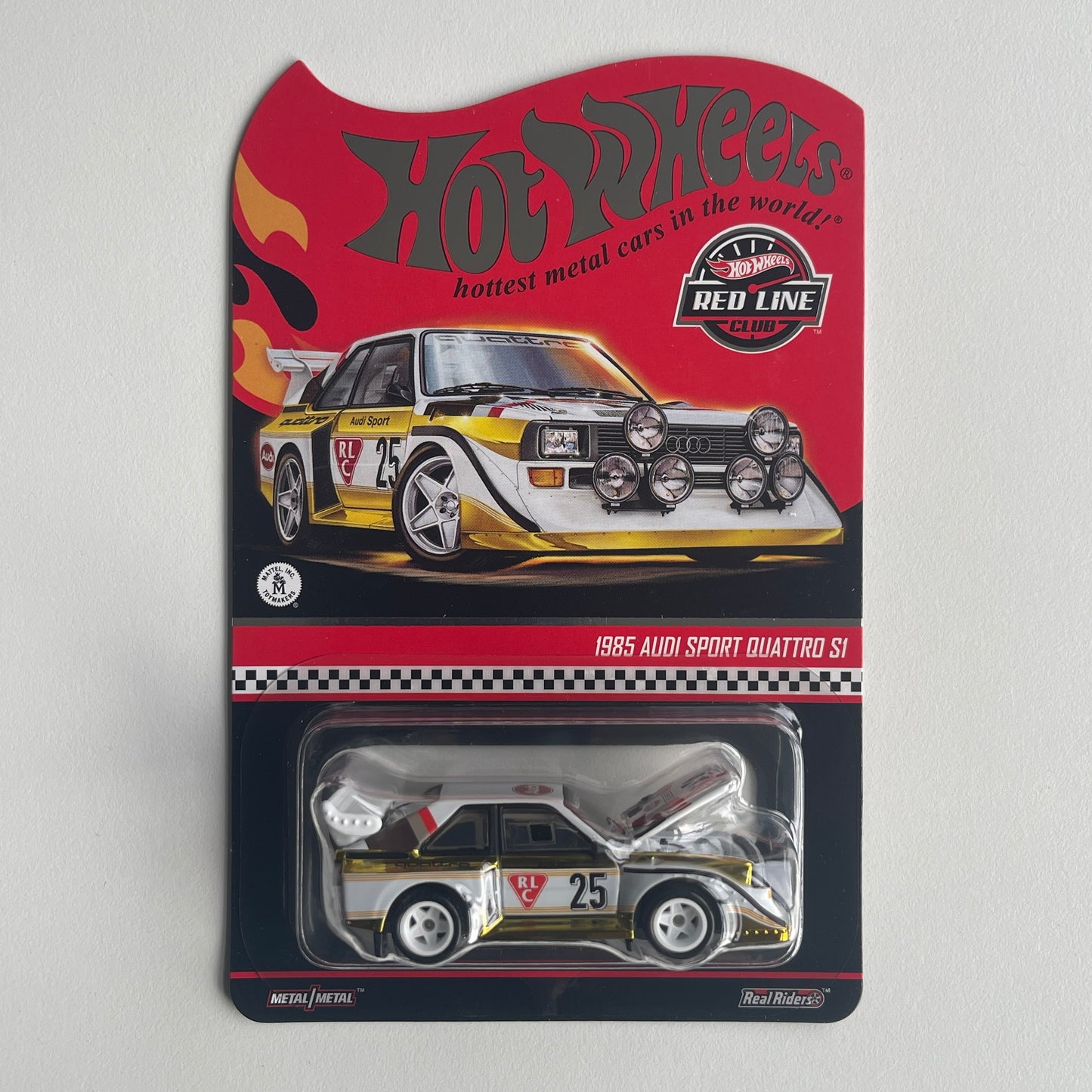Hot Wheels Collectors 2025 RLC Exclusive 1985 Audi Sport Quattro S1