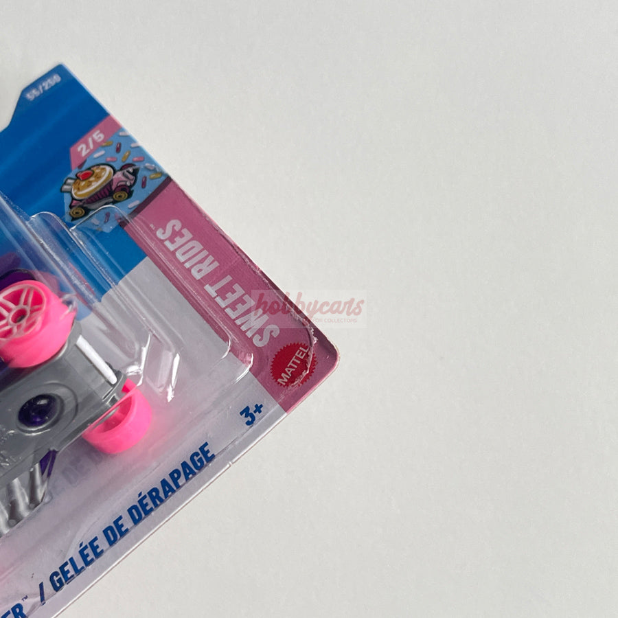 Hot Wheels Dessert Drifter (Purple/Pink) Short Card (Damaged) Sweet Rides 55/250