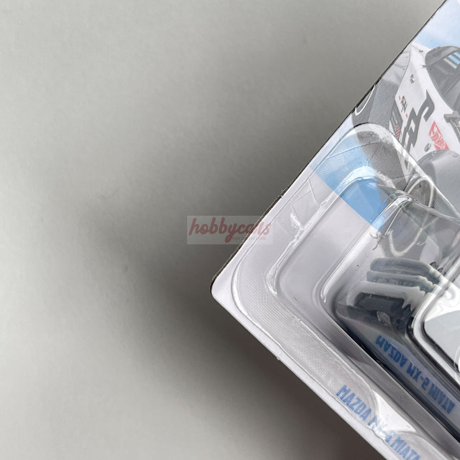 Hot Wheels Mazda MX-5 Miata (White) Short Card (Damaged) HW Dream Garage 1/250
