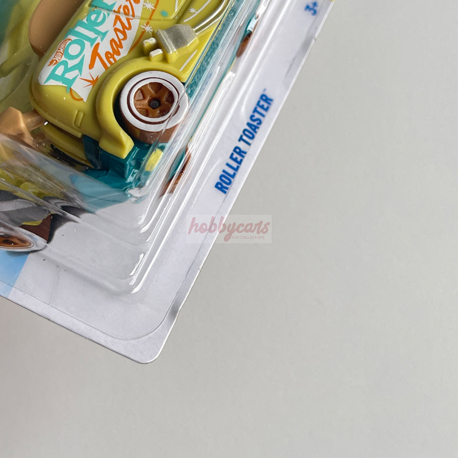 Hot Wheels Roller Toaster (Yellow) Short Card (Damaged) Experimotors 39/250