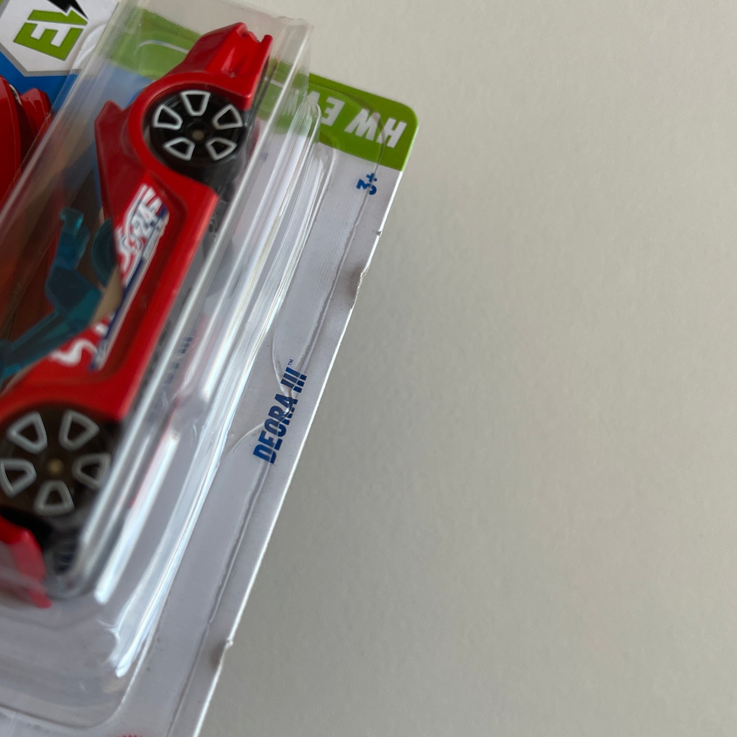 Hot Wheels Netflix Deora III (Red) Short Card (Damaged) HW EV 10/250