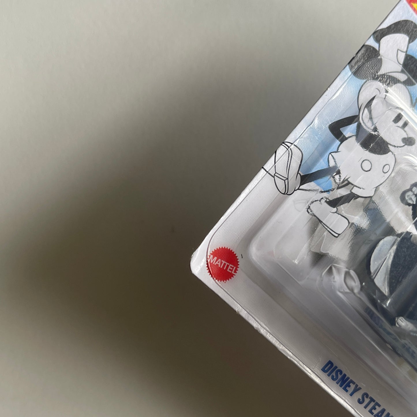 Hot Wheels Disney Steamboat (Black/White) Short Card (Damaged) HW Screen Time 166/250