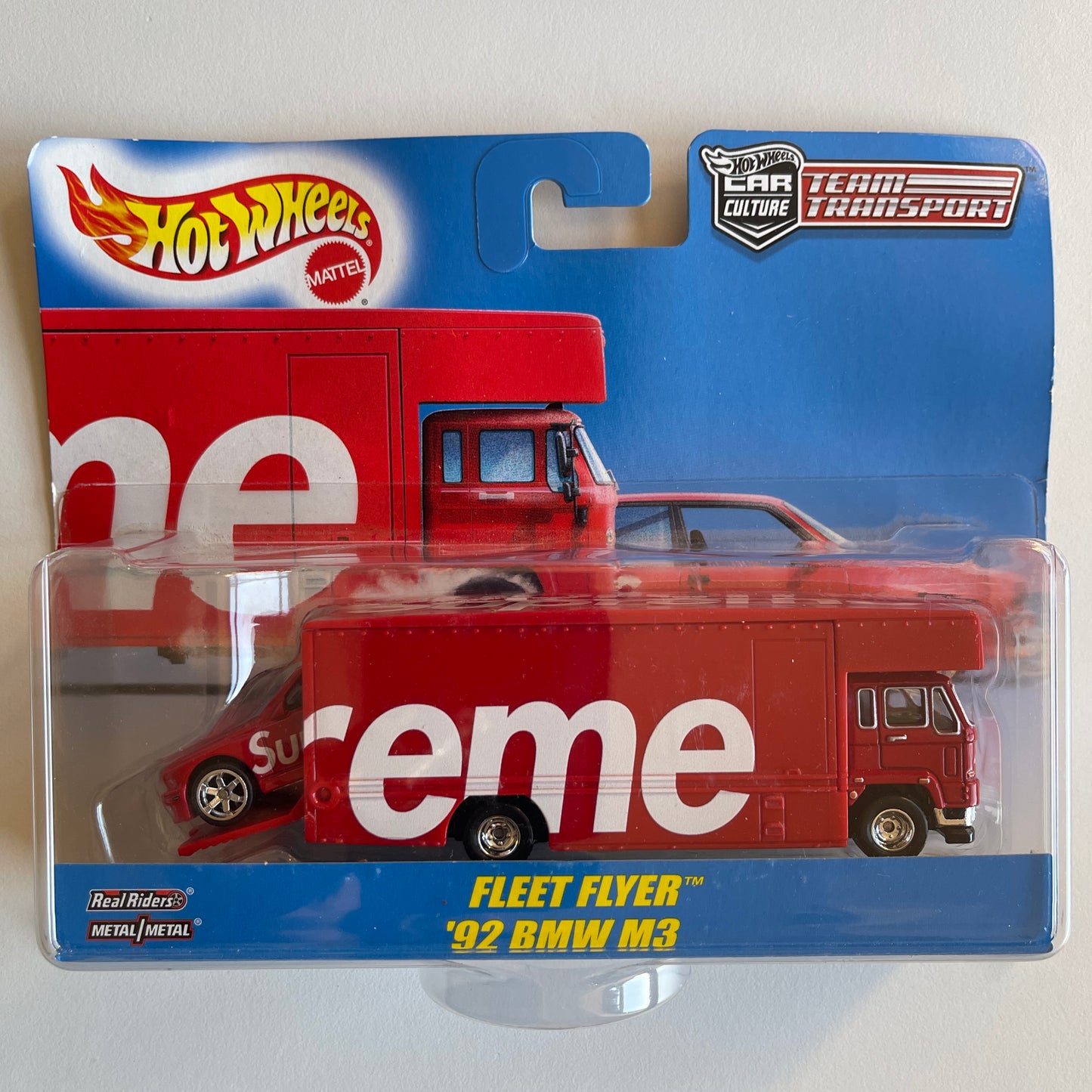 Hot Wheels Team Transport #Special Supreme '92 BMW M3 (Damaged)