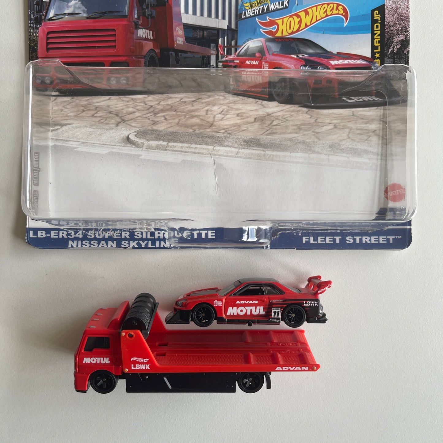 Hot Wheels Team Transport #44 LB-ER34 Super Silhouette Nissan Skyline (Loose)