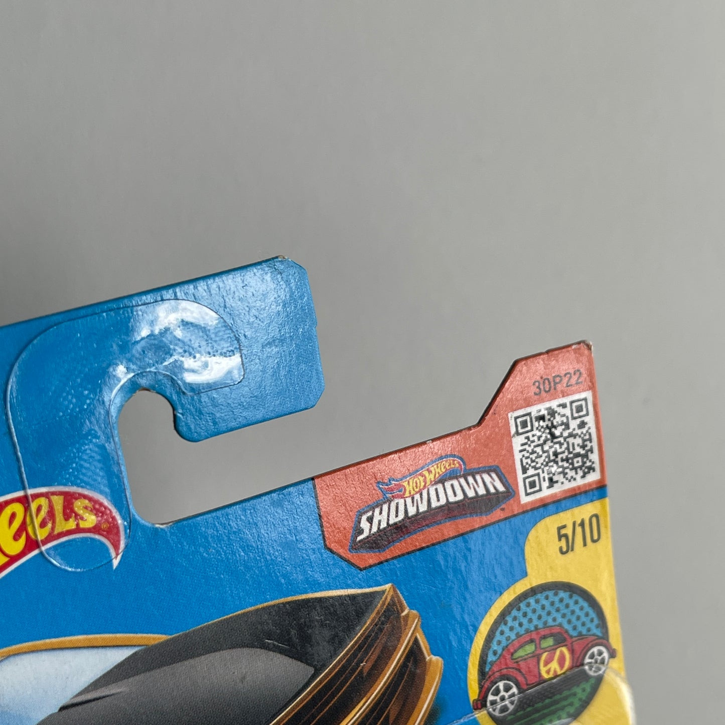 Hot Wheels 'Muscle Tone (Yellow) Short Card (Damaged) HW Art Cars 195/250