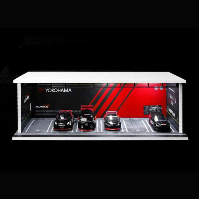 1/64 Parking Garage "Advan" (LED)