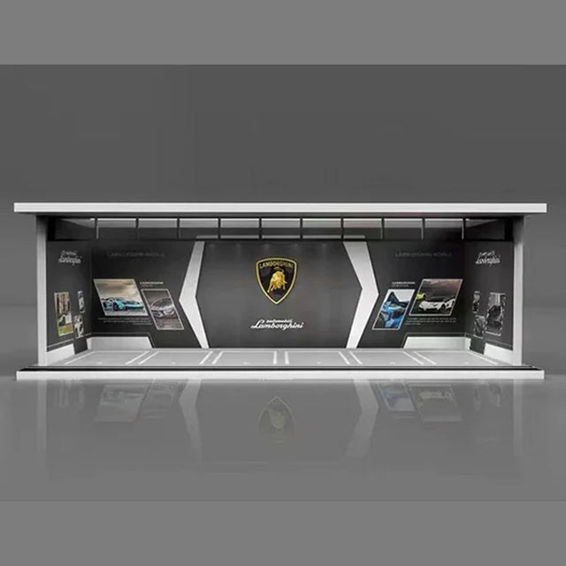 1/64 Parking Garage "Lamborghini" (LED)