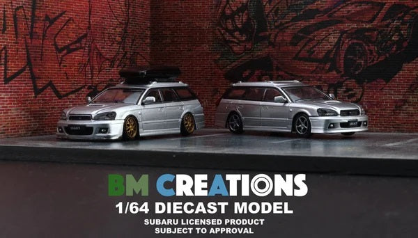 BM Creations - Subaru 2002 Legacy e-tune II Silver RHD