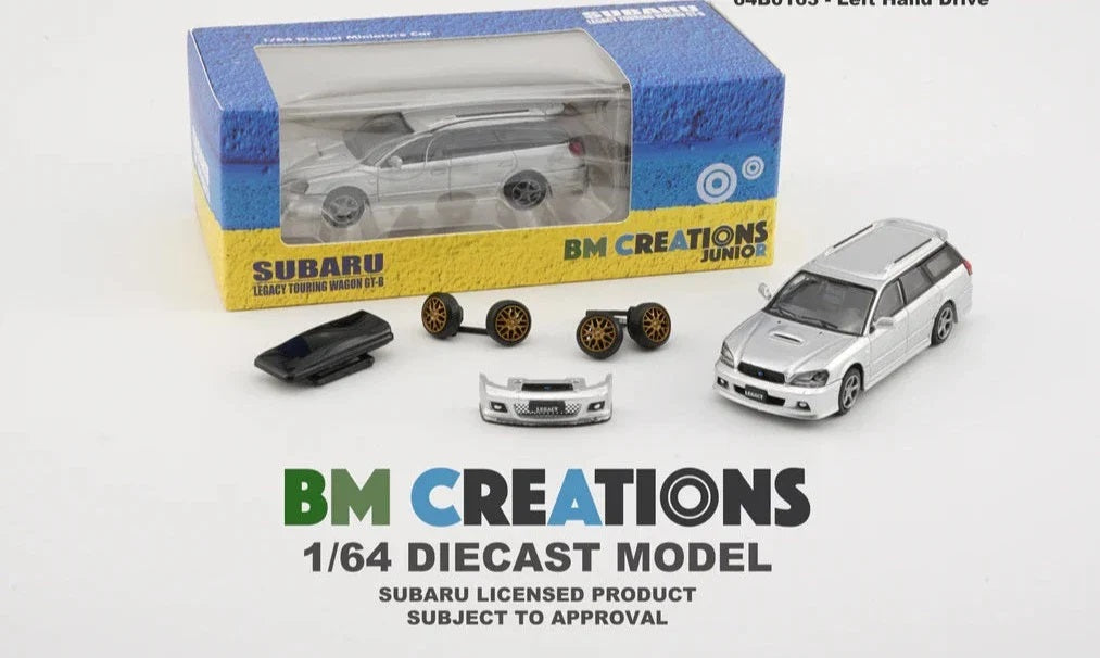 BM Creations - Subaru 2002 Legacy e-tune II Silver RHD