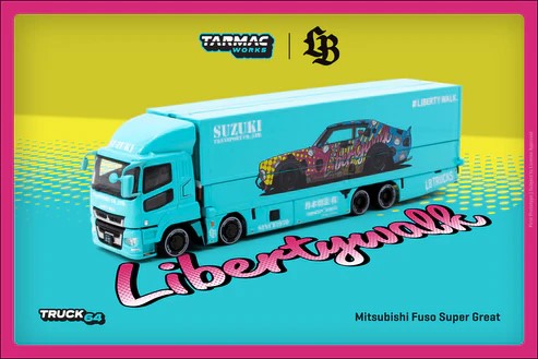 Tarmac Mitsubishi Fuso Super Great LB-TRUCKS