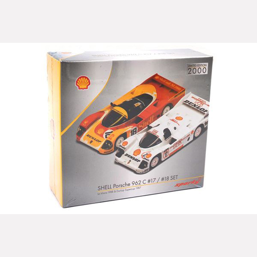 Spark Shell Porsche 962 C #17/#18 Set