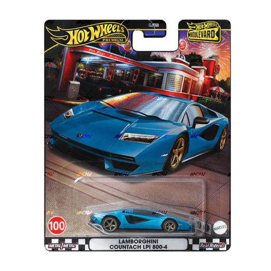 [PREORDER] Hot Wheels [2024 Boulevard] Mix 2, Lamborghini Countach LPI 800-4