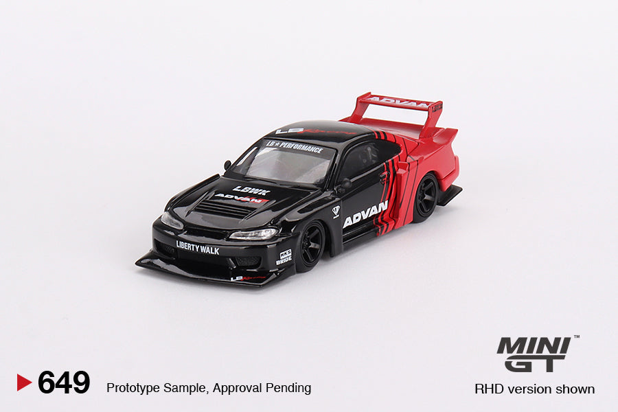 MiniGT #649 Nissan LB-Super Silhouette S15 SILVIA ADVAN