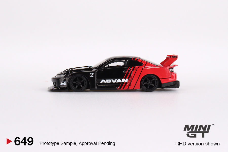 MiniGT #649 Nissan LB-Super Silhouette S15 SILVIA ADVAN