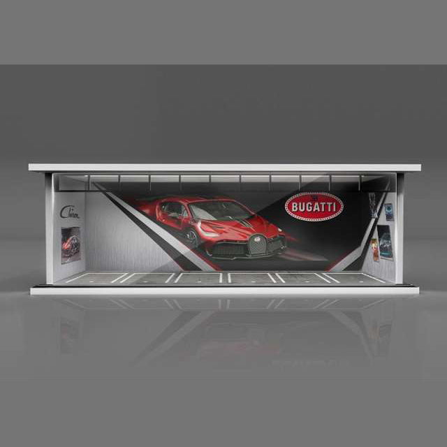 1/64 Parking Garage "Bugatti" (LED) v1