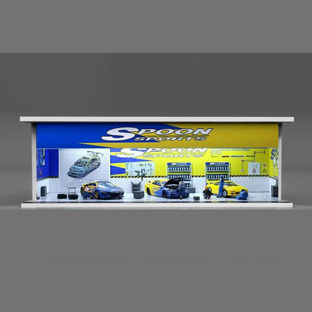 1/64 Parking Garage "Spoon" (LED) v1