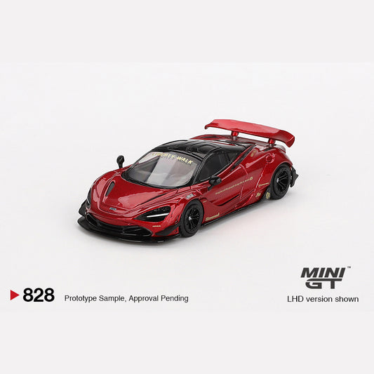 MiniGT #828 McLaren 720S LB Works Gem Red